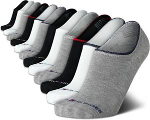 Мужские спортивные носки Tommy Hilfiger - носки Cushion, непромокаемые (12 шт.), Grey Assorted