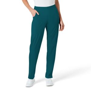 Укороченные медицинские брюки-карго W123, модель Petite Wink, Caribbean blue