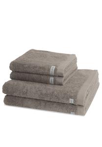 Полотенце для ванной Ross 2 X 2 X Duschtuch im Set Sinfonie, серо коричневый