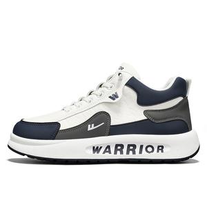 Дышащая повседневная обувь для мужчин WARRIOR, White Dark Blue