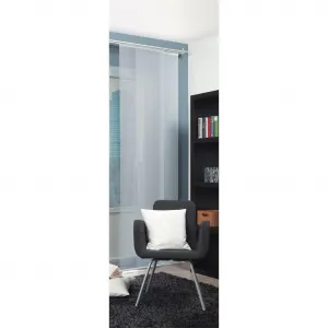 Раздвижная штора Oakland с липучкой, 1 шт., размер ВxШ: 245x60 см, включая крепежные элементы Home Wohnideen, белый