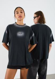 Футболка YOURTURN UNISEX, Black Washed/Black