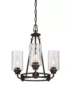 Люстра на 3 лампы в парке Грамерси Designers Fountain, bronze