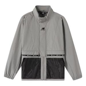 Куртка New Balance Athletic Classic Jacket 'Grey Black', серый