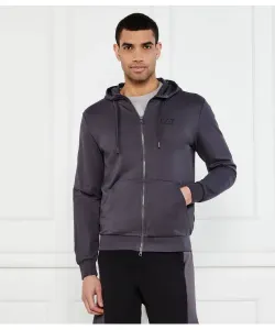 Толстовка Regular fit Ea7, фиолетовый