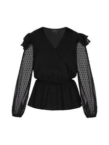 Блуза faina Blouse, черный