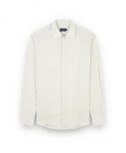 Полосатая рубашка Typhoon x-soft Paul & Shark, бежевый