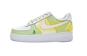 Nike Air Force 1 slip resistant low top детские скейтборд кроссовки summer green для подростков