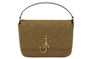 JW Anderson Сумка через плечо из телячьей кожи, женская зеленая