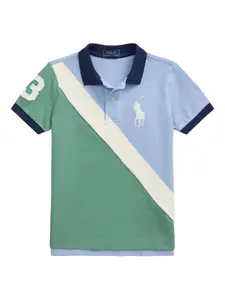 Рубашка поло Big Pony POLO RALPH LAUREN KIDS, синий