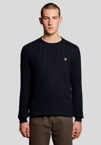 Джемпер средней длины с длинным рукавом Lyle & Scott, Dark Navy Marl