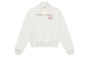 Бостон Ред Сокс Сердце 24FW Толстовка Женская Крем MLB