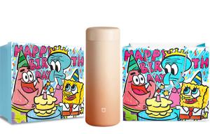 Термостакан Xiaomi, оранжевый