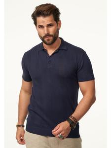 Футболка поло SOULSTAR, темно-синий