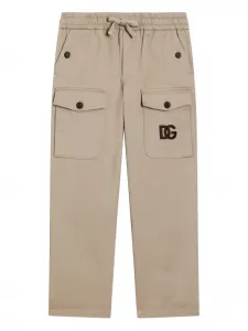Брюки карго Dolce & Gabbana Kids, нейтральный