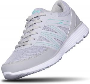 Кроссовки женские для треккинга с широким носком, дышащие, поддерживающие, для проблемных ног, Diawin Wide, розовые