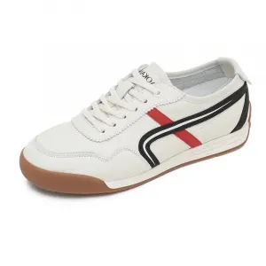 AOKANG Низкие женские белые скейтерские кроссовки