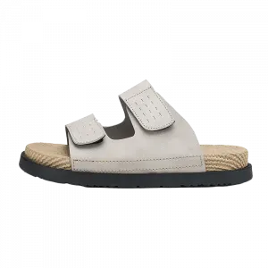 Shiozawa Мужские противоскользящие антибактериальные шлепанцы с прострочкой желтые, цвет Yellow