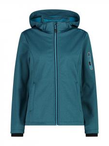 Куртка софтшелл бирюзового цвета CMP