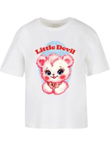 Футболка Little Devil Tee белого цвета Mister Tee