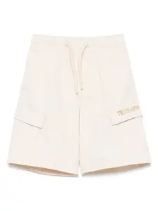 Хлопковые шорты TRUSSARDI JUNIOR, нейтральный