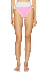 Бикини-плавки Emmy Beach Riot, prism pink stripe