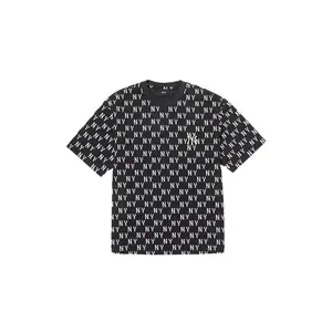 MLB Футболка Unisex Black Monogram Collection New York Yankees