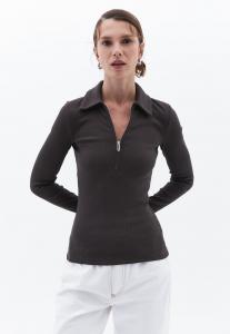 Топ с длинными рукавами OXXO, черный