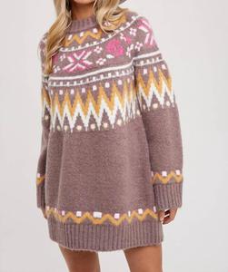 Свитер Anna в цвете какао BluIvy, Coco