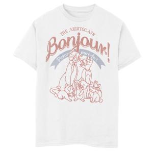 Футболка Bojour Picture Purrfect для мальчиков 8–20 лет Disney's Aristocats с рисунком Disney