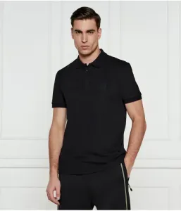 Поло Paddy DropNeedle regular fit Boss Green, черный