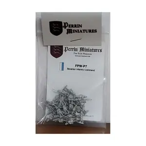 Баварская пехота — Командование, Historical Miniatures - Franco Prussian War (10mm) (Perrin Miniatures)