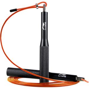 Фитнес-тренинг неучтенная скакалка для взрослых Steel Wire+PU, алюминиевый сплав контроллер, длина шнура 3м LINING, оранжевый