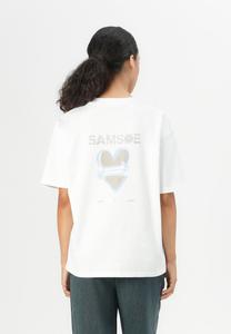 Футболка Samsøe Samsøe SAEIRA ORIGINAL, White Hug/White