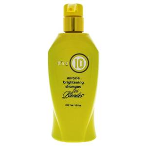 Это осветляющий шампунь «10 чудес» для блондинок унисекс, 10 унций Its A 10