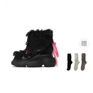 Зимние ботинки серии Lollipop женские Daphne Lab, черный