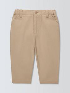 Детские хлопчатобумажные брюки John Lewis Heirloom Collection, цвет Natural