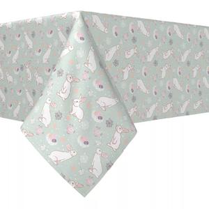 Прямоугольная скатерть, 100% полиэстер, 60x120 дюймов, Весенняя Пасха.