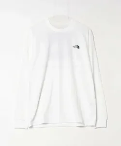 Футболка с длинным рукавом и квадратным логотипом на спине / Футболка с принтом / Футболка с длинным рукавом 25FW 25AW