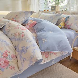 Fuanna Пододеяльник 150х200 см из 100% хлопка, цвет Flowers bloom in peace