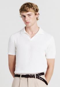 Поло Calliope Polo shirt, Bianco Lana/White Denim