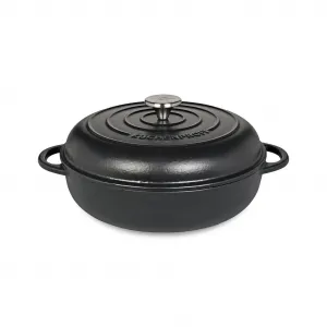 Сковорода Gourmet с высокой крышкой, 28 см, классическая черная 416501028 Küchenprofi