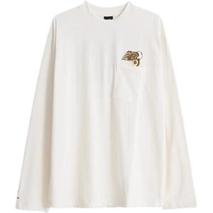 New Balance Свитшот унисекс белый