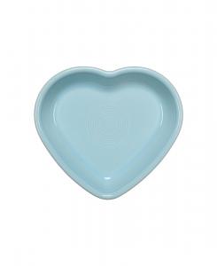 Средняя миска в форме сердца, 17 унций Fiesta, цвет sky