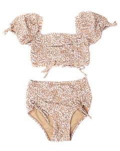 Shade Critters Бикини с завышенной талией и принтом леопарда