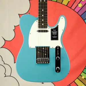 Fender Player II Telecaster, гриф из палисандра, цвет Aquatone Blue