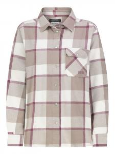 Sublevel Рубашка бежево-бело-розового цвета