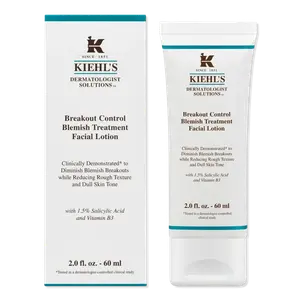 Лосьон для лица breakout control blemish treatment facial lotion Kiehls, объем 60 мл