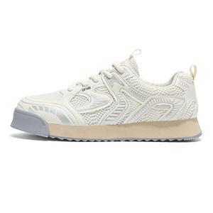 Износостойкие дышащие низкие кроссовки для детей и подростков Kung Fu partners, бежевый