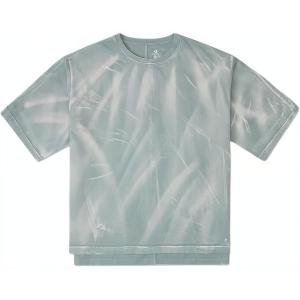 Converse Футболка унисекс зеленая